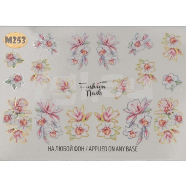 Слайдер-дизайн Fashion Nails m253