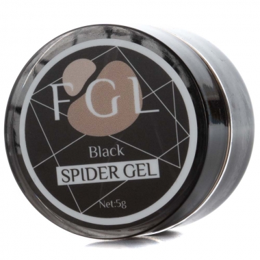Spider gel (гель-паутинка) 5мл FGL черная